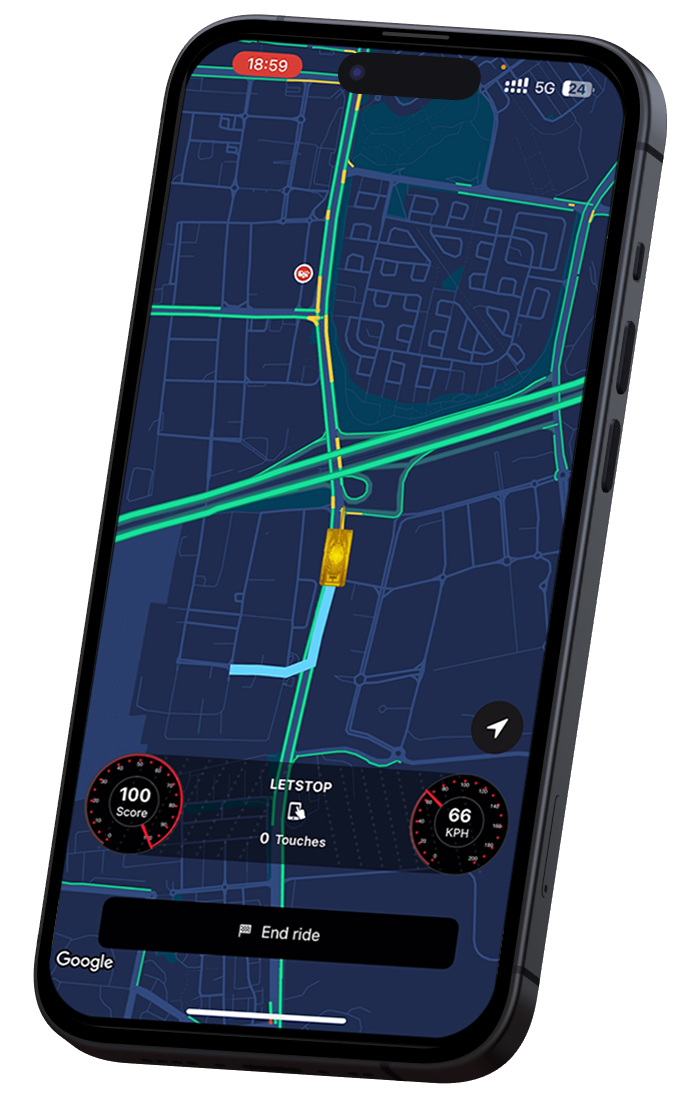 LETSTOP Driving Screen