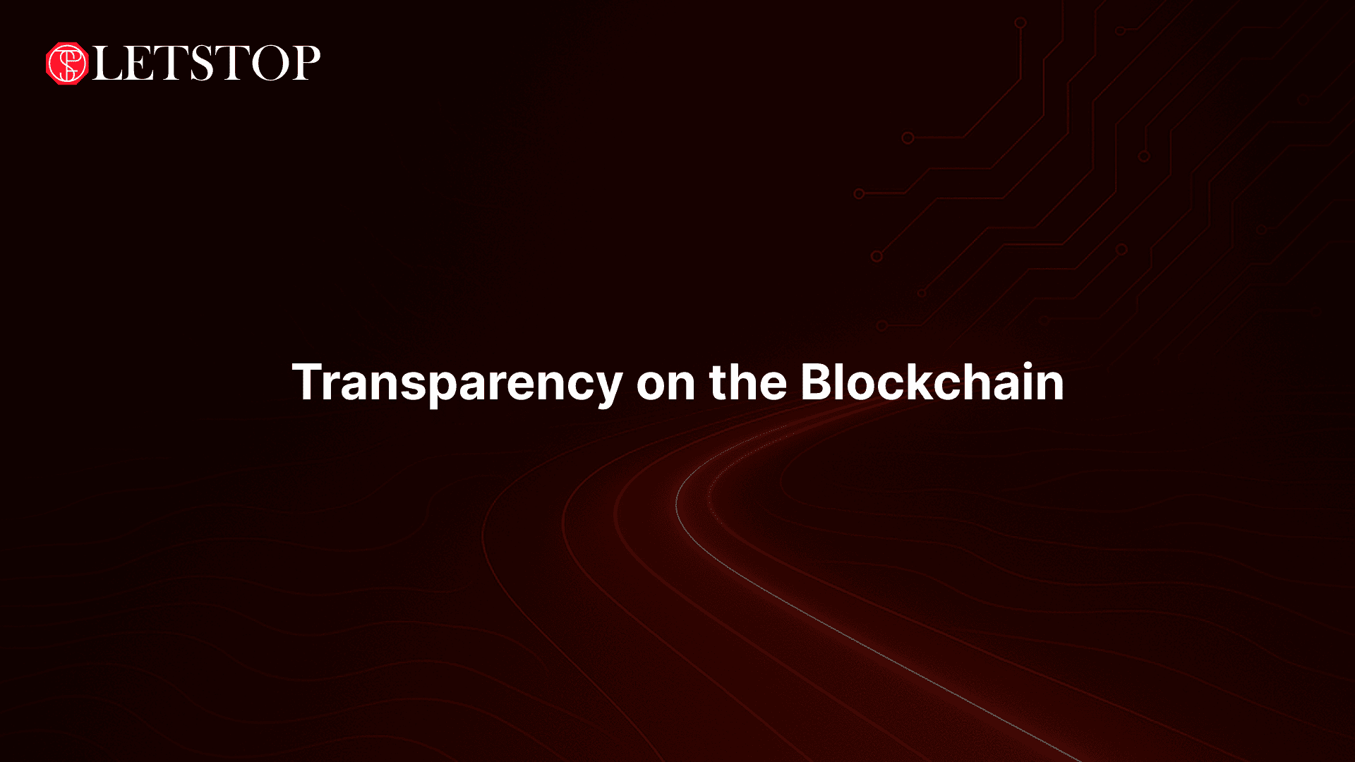 Transparency on the Blockchain