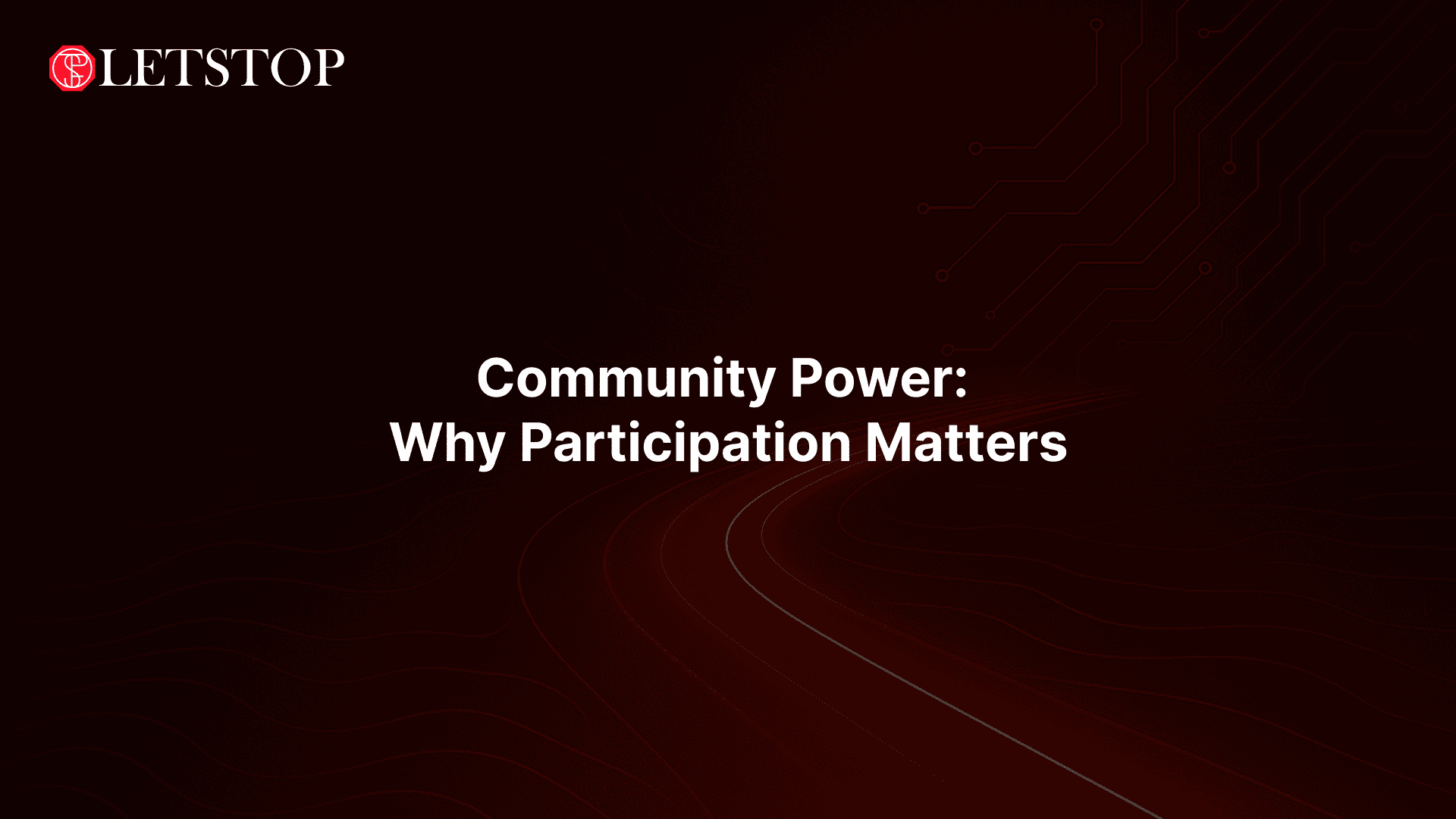 Community Power: Why Participation Matters