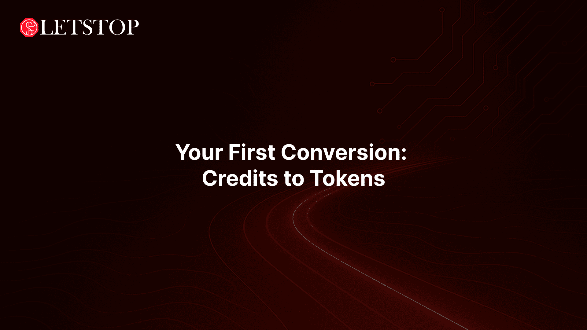 Your First Conversion: Credits to Tokens