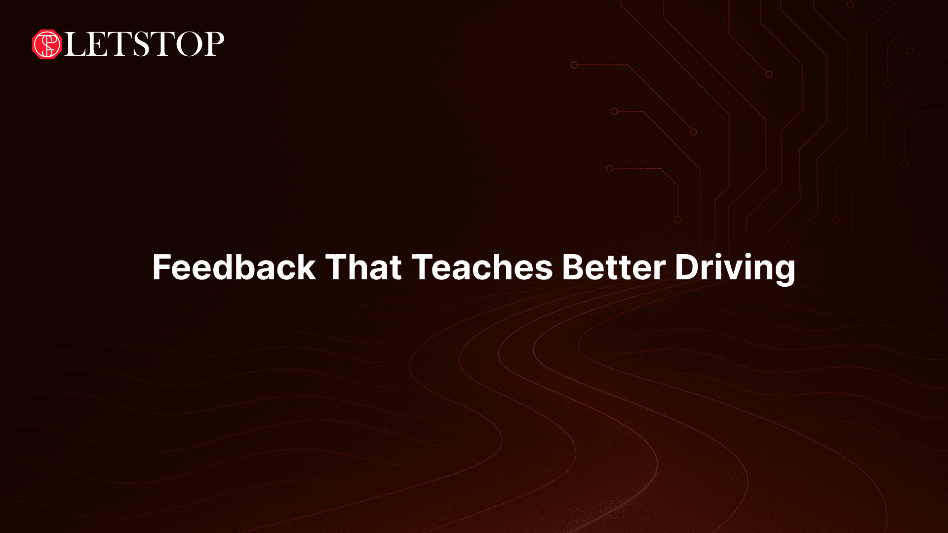 Feedback That Teaches Better Driving